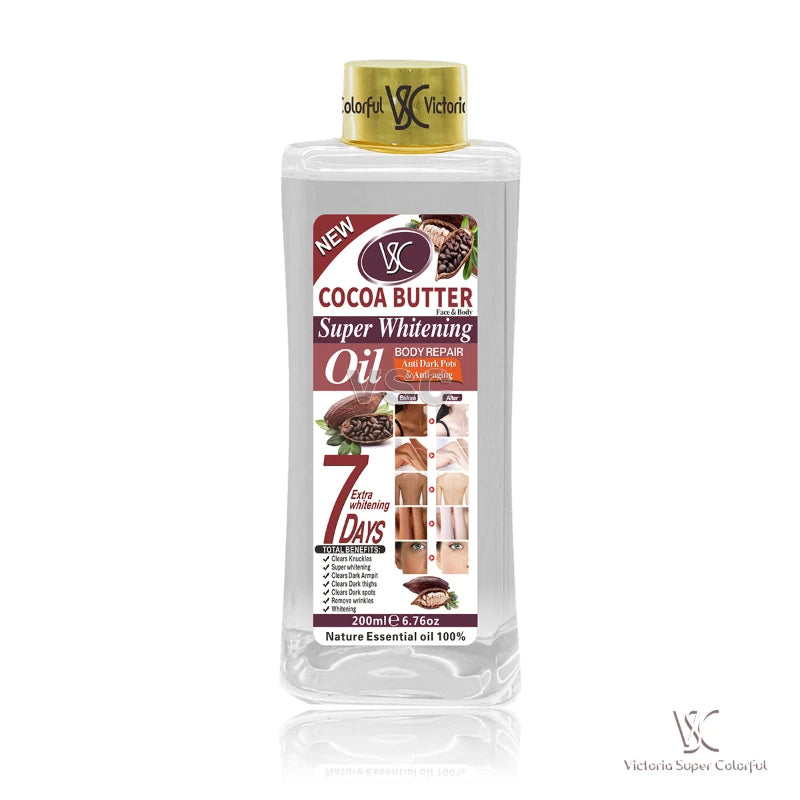 Multi-Functional Body Oil with Turmeric Vitamin C & Papaya - Moisturizing Massage Oil
