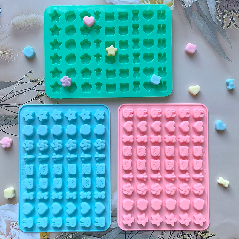 Easter Silicone Mold Mini Carrot and Rabbit for Gummy Cookies Cake Decoration