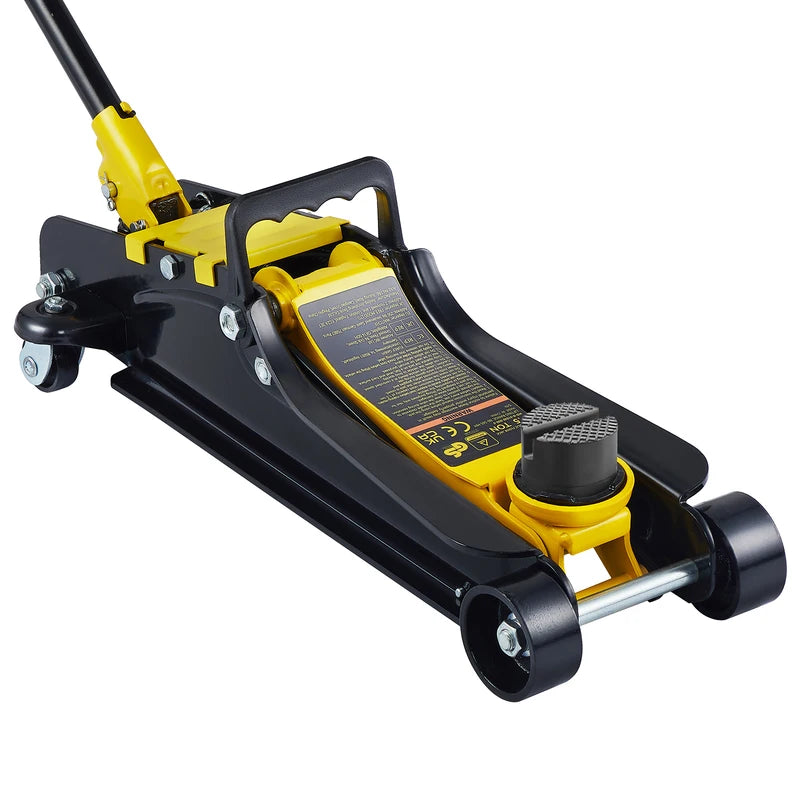 2.5 Ton Low Profile Hydraulic Floor Jack with Steel Construction & Piston Pump