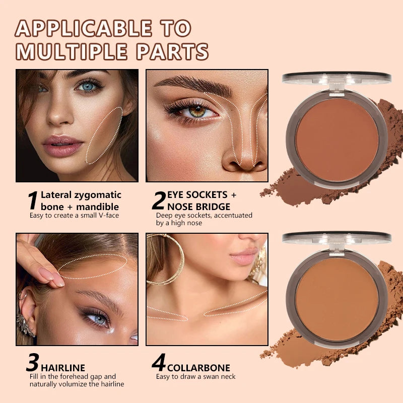 Colorful Honey Powder Makeup Set with Oil Control & Defect Repair