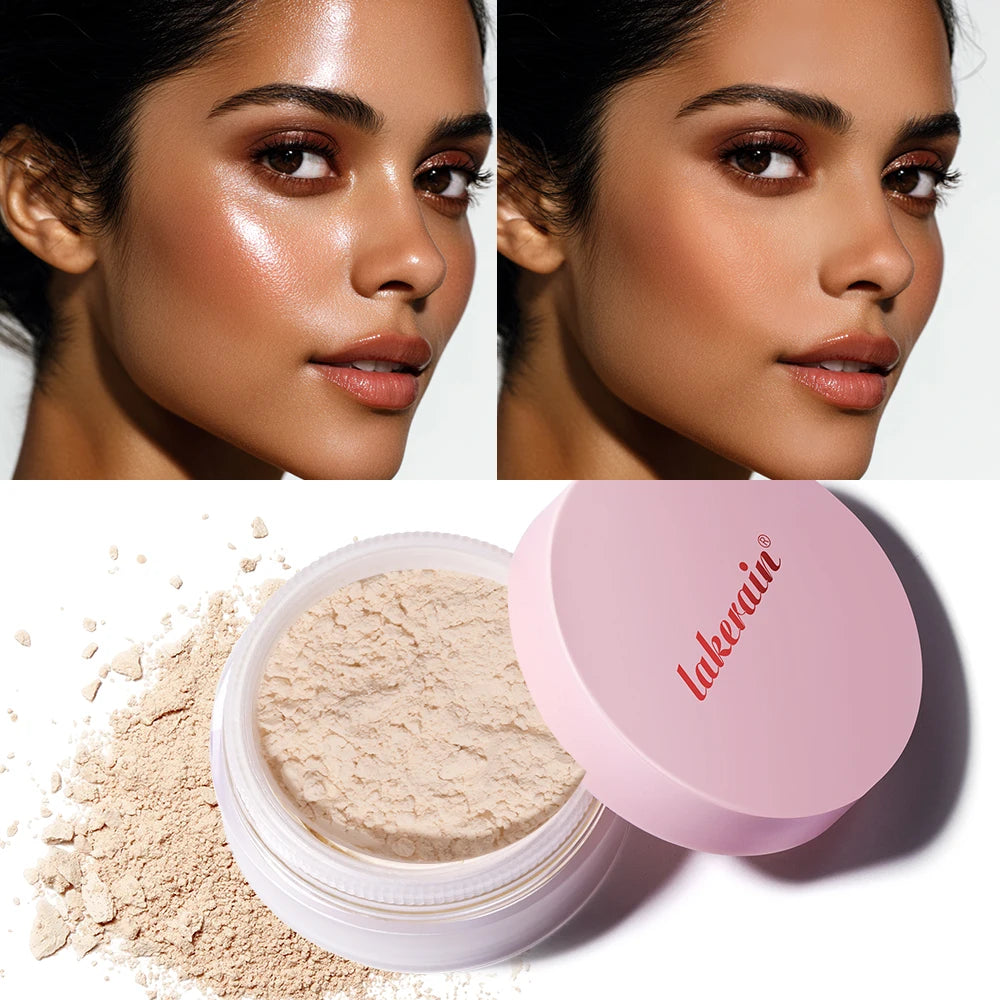 Translucent Setting Powder for Matte Finish Oil Control & Makeup Fixation