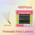 Premade Eyelash Extension Fans 4D-8D Volume Lashes Natural Fluffy Lash Fans