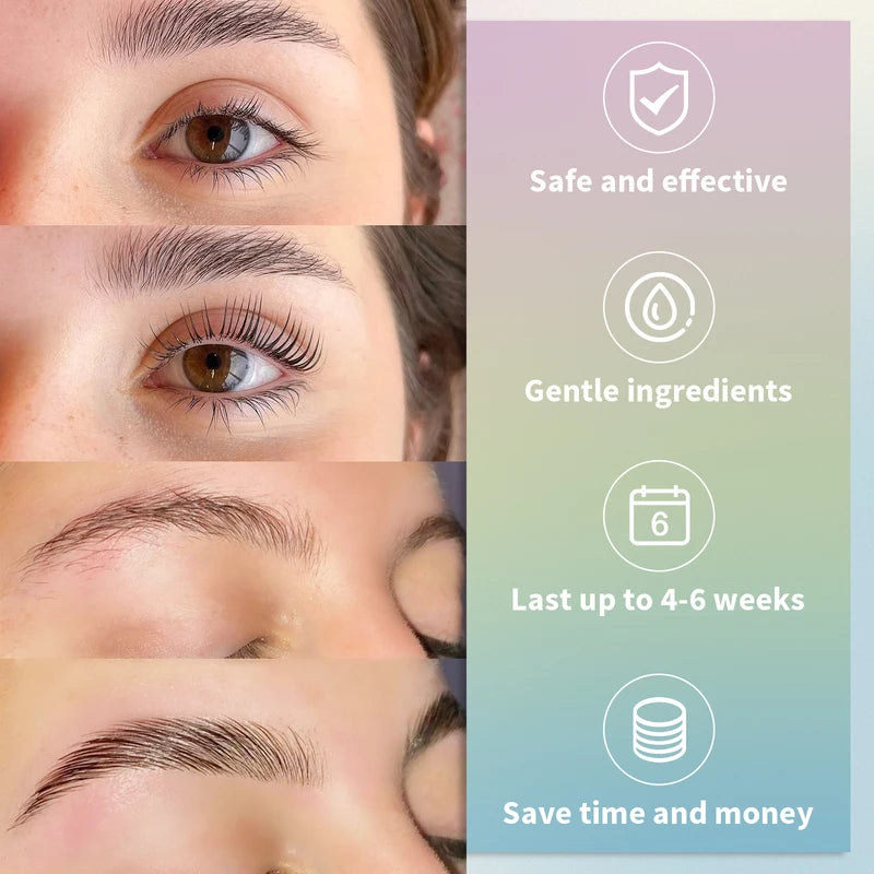 10ml Lash & Brow Perm Fixation Lotion Set for Lash Lift & Brow Lamination