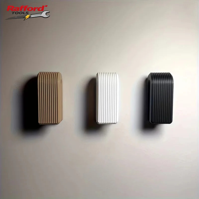Auto-Locking Wall Mount Towel Hanger - Modern Minimalist Bathroom Accessory