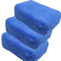 Microfiber Car Wax Applicator Pads Set - Soft Polishing Sponges for Auto Detailing