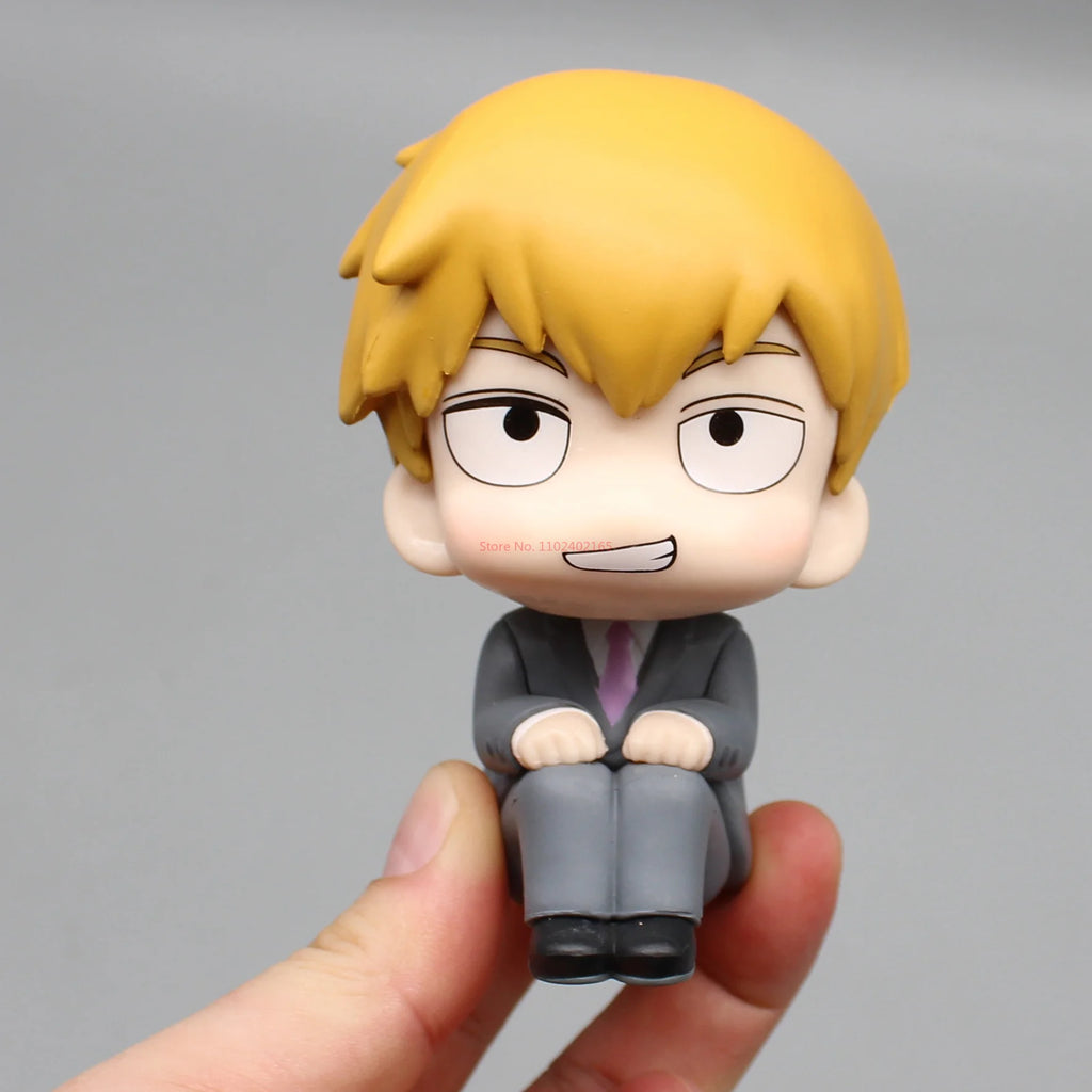 Anime Action Figure - Mob Psycho 100 Reigen Arataka Sitting Collectible Model