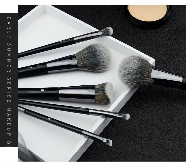 Powder Contour Makeup Brush Set - Professional Blusher & Bronzer Tools