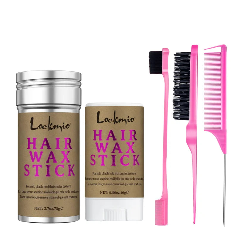 Women Hair Wax Stick for Frizz Control and Styling Long-Lasting Smooth Hair