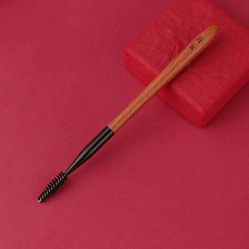 Makeup Brush for Eyelashes & Brows - Synthetic Fiber Spiral Lash & Eyebrow Grooming Tool