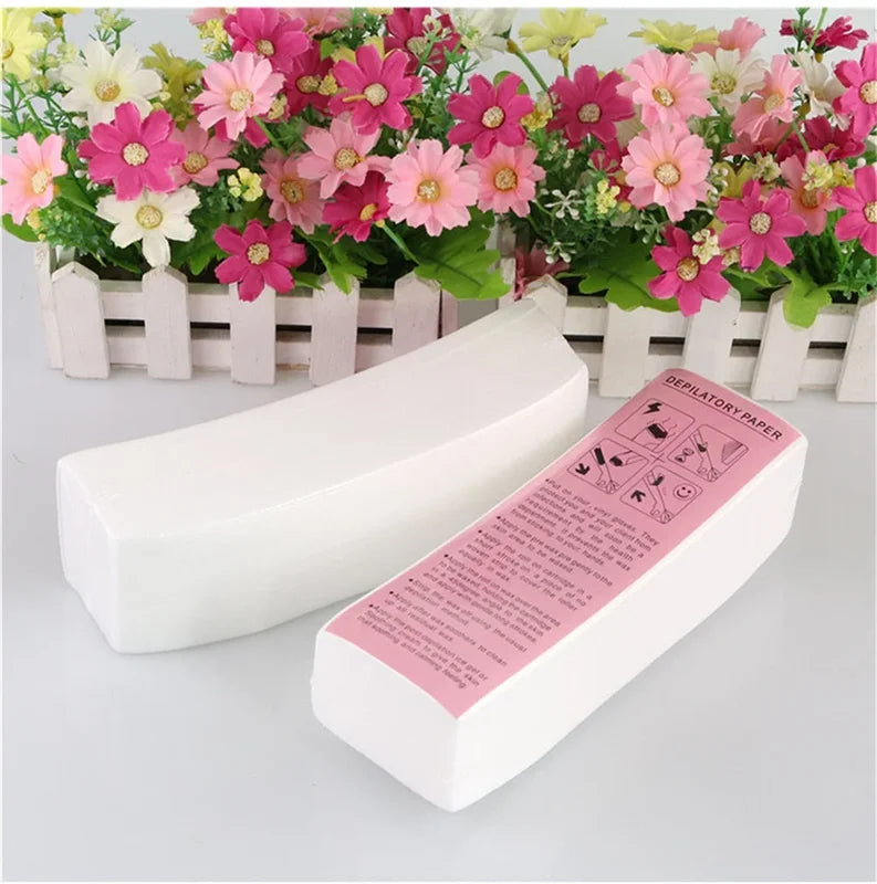 Professional Waxing Strips Non-Woven Fabric Hair Removal Papers 20/50/100pcs