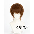Light Yagami Cosplay Wig - Anime Death Note Light-Brown Hair for Halloween Costume