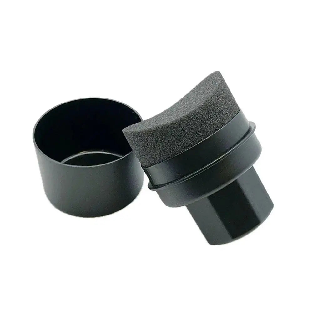 Car Tire Dressing Applicator Sponge with Lid - Ergonomic Wax & Cleaning Tool