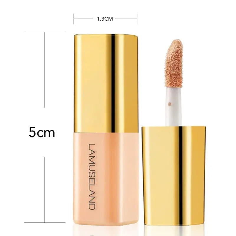 Moisturizing Liquid Concealer for Dark Circles & Flawless Skin - Full Coverage, Oil Control, 3.5g