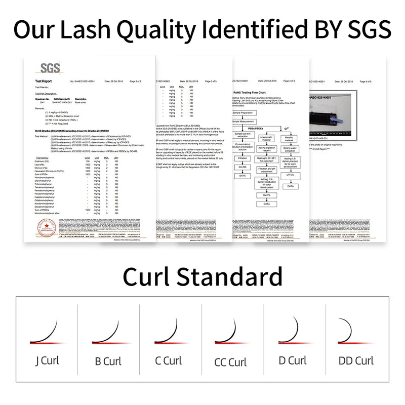 False Eyelash Cases - Premium Mink Natural Lashes Bulk 20 Sets