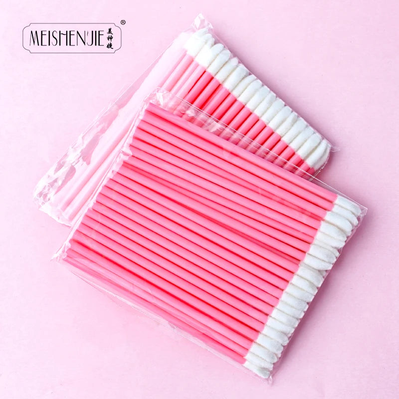 MicroBrush Eyelash Extension Removal Swabs - Micro Makeup Tools for Eyelash Care