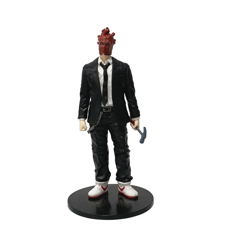 Anime Action Figure 20cm Kaiman Lizard Mask PVC Collectible Toy Desktop Ornament