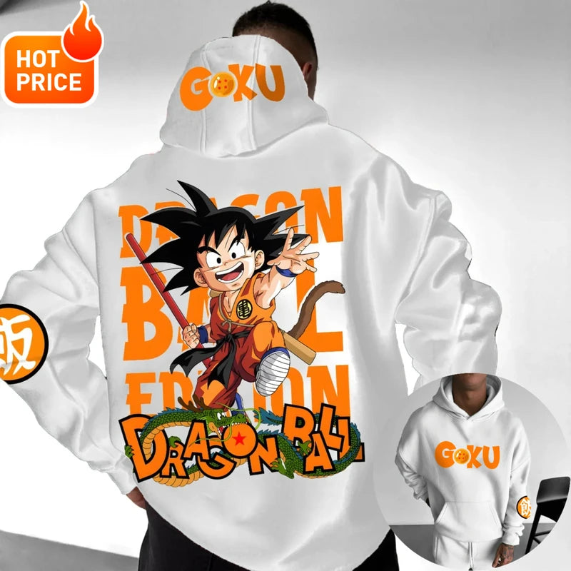 Dragon Ball Goku Hoodie Men Women Oversized Streetwear Winter Hoodie Unisex
