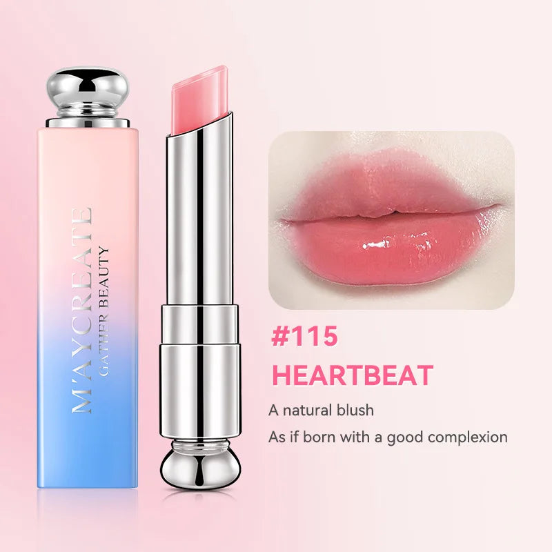 Moisturizing Color Changing Lipstick - Waterproof Long-Lasting Lip Makeup