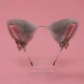 Cute Plush Cat Ear Headband for Halloween Cosplay and Parties