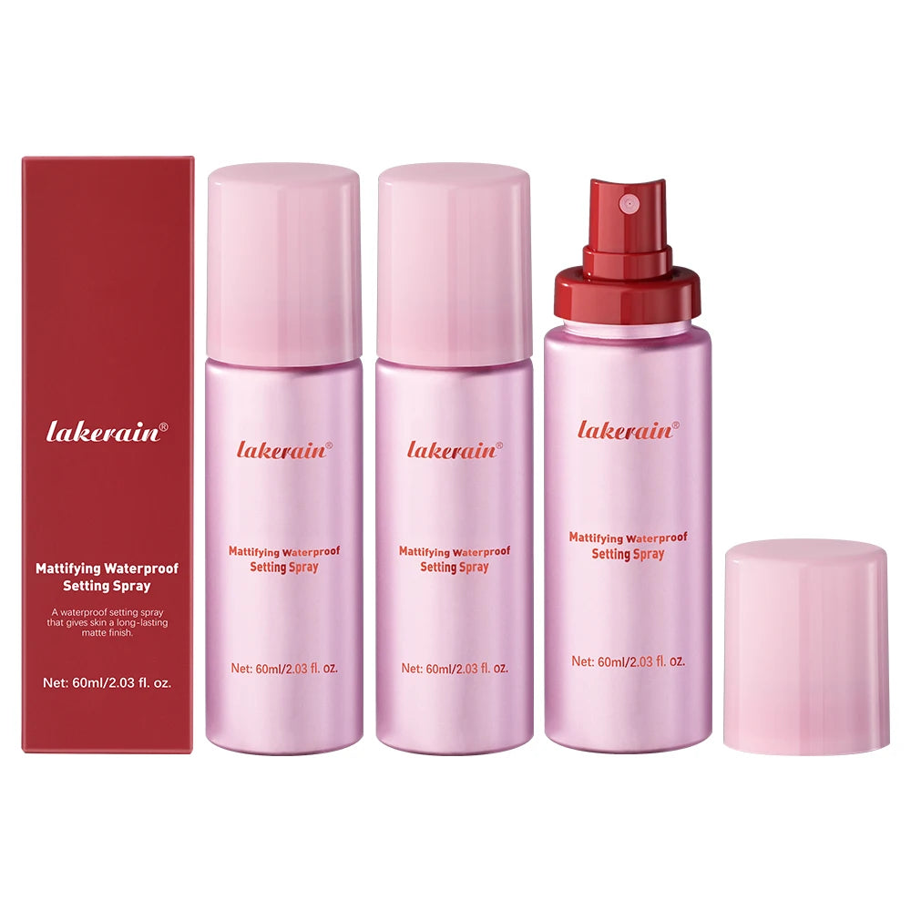 Matte Finishing Waterproof Setting Spray Oil Control Long-Lasting Makeup Fixer