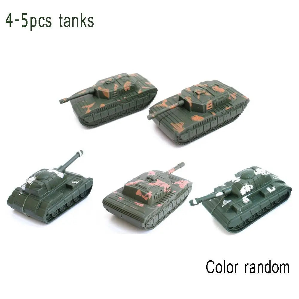 100-Piece Plastic Army Soldier Figures Set with Vehicles & Accessories for Kids