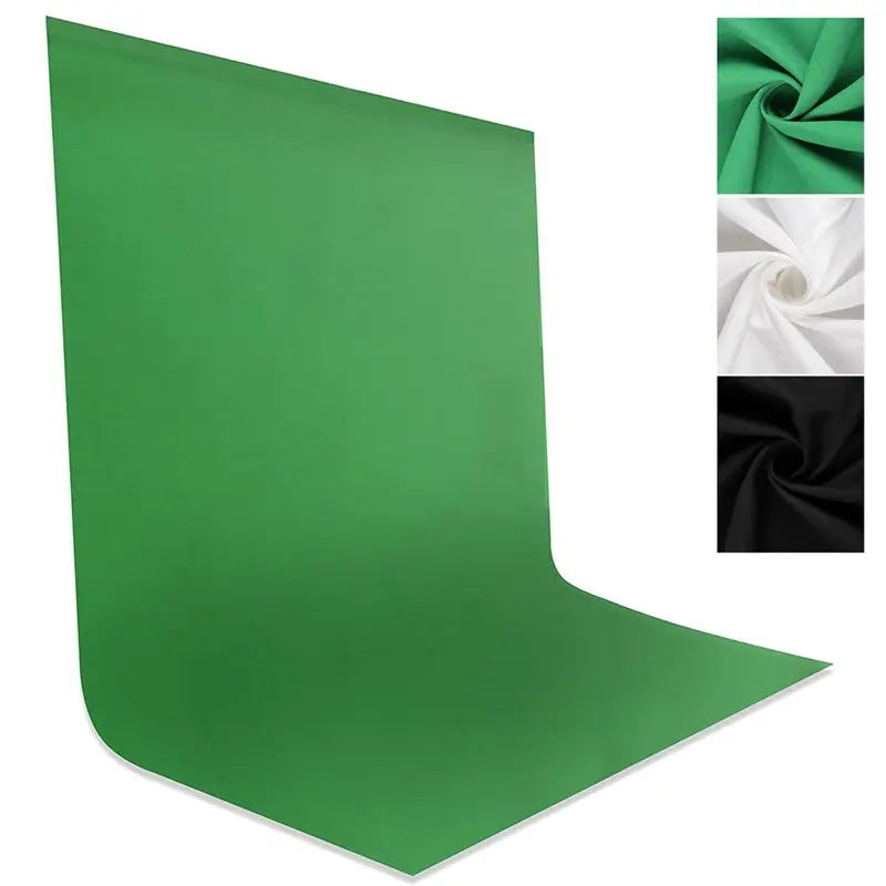 Green Blue White Black Photography Backdrop Cloth for Studio & Streaming