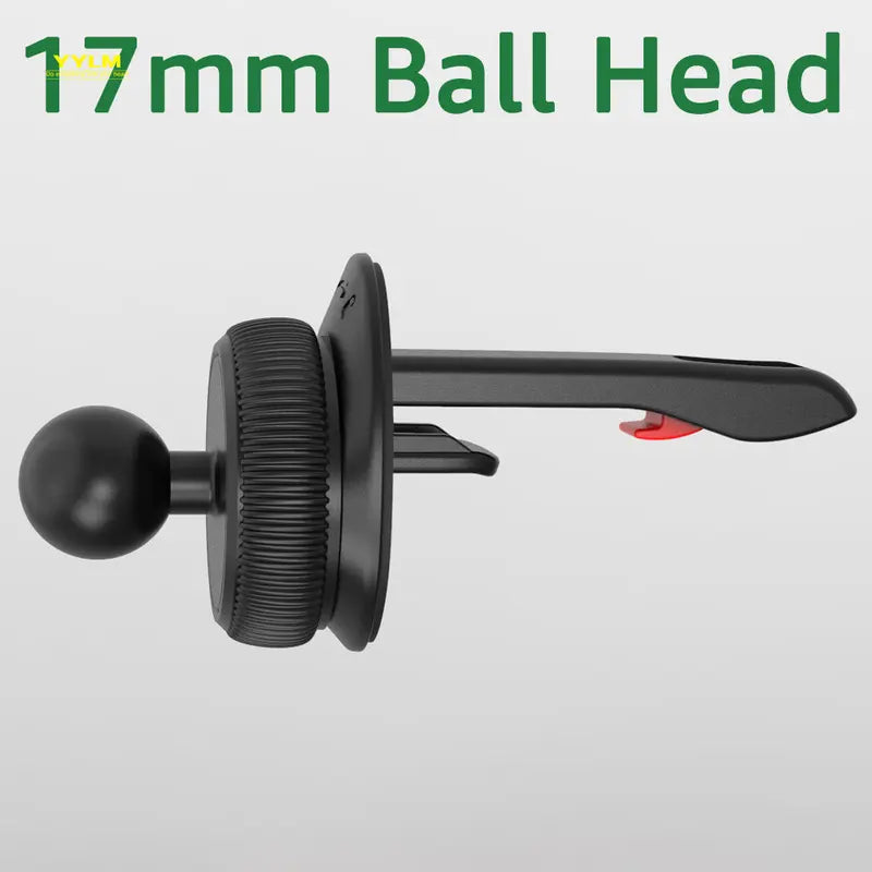 Universal Car Phone Holder with 17MM Ball Head for Air Vent Mount