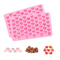 Heart Silicone Baking Mold Food Grade Non-Stick Reusable Candy Jelly Chocolate