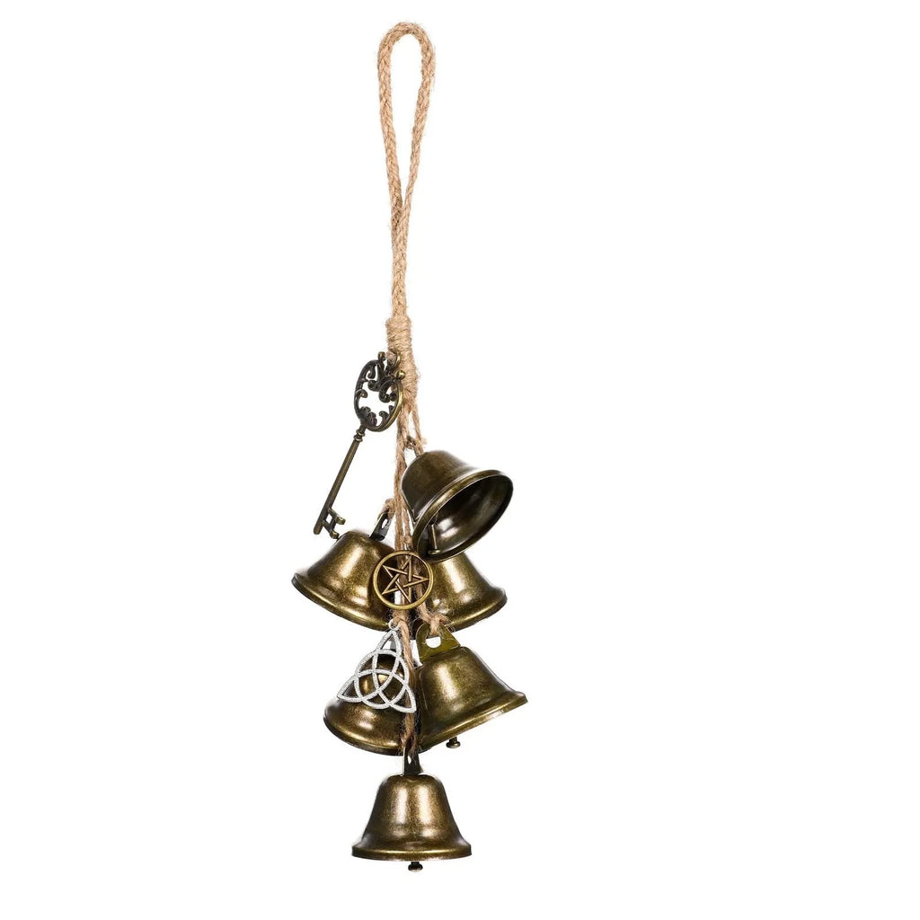 Wind Chimes for Home Decor Witch Protection Bells Handmade Door Hanger