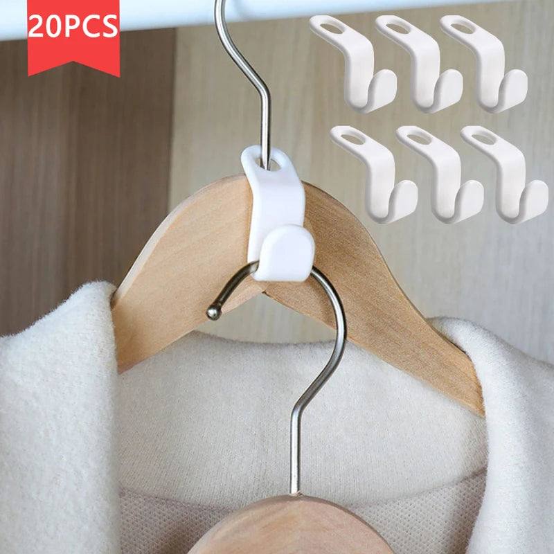 Multi-function Wardrobe Space-saving Hanger Hook Pack for Closet Organization