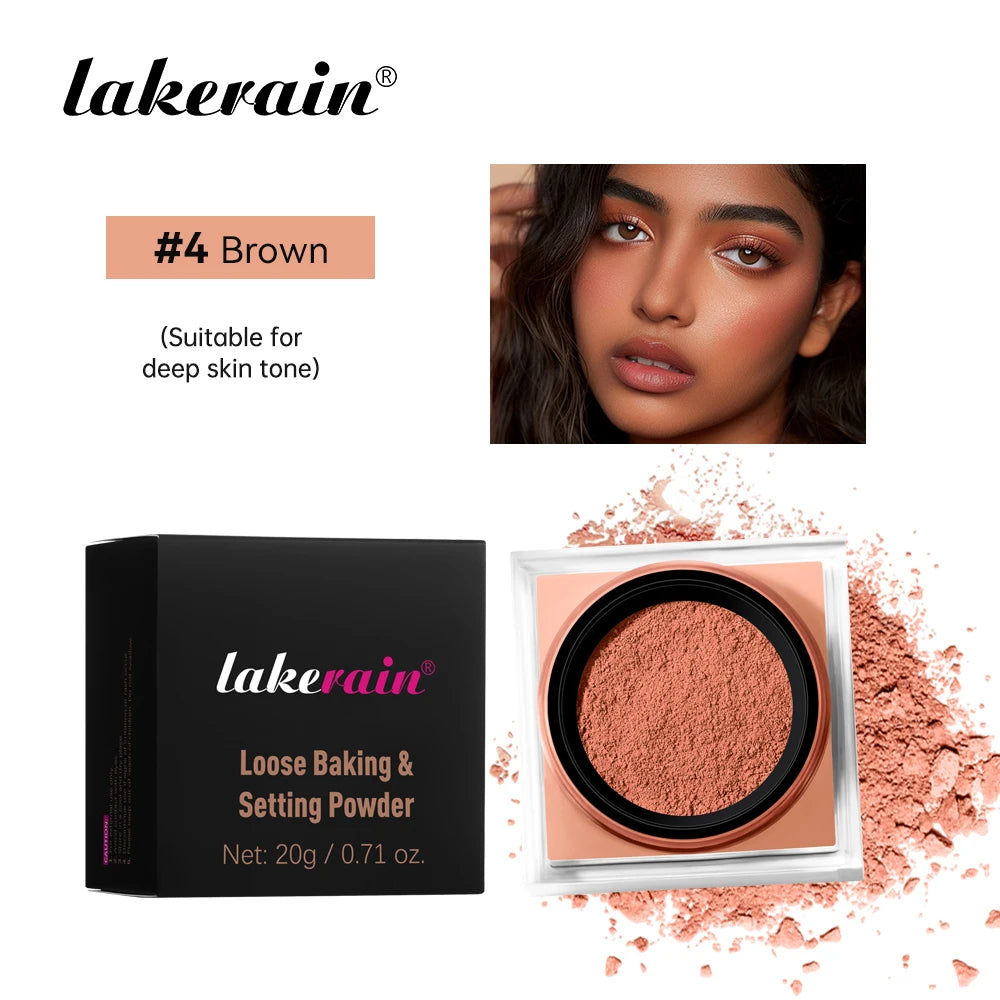 Loose Baking & Setting Powder - Long Lasting Oil Control Matte Finish