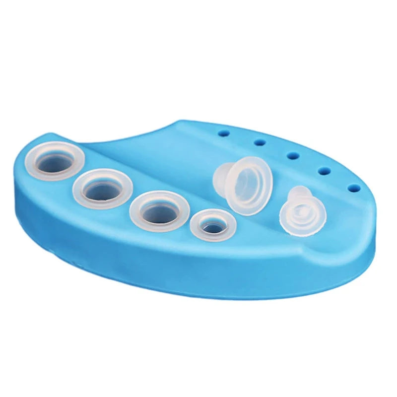 Disposable Silicone Tattoo Ink Cups - Small & Large Size, 100PCS, Multi-Color
