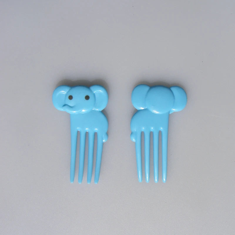 10pcs Animal Farm Fruit Forks Mini Cartoon Food Picks for Snacks & Parties
