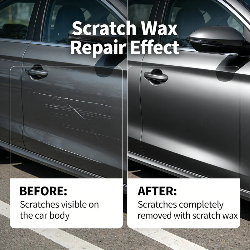Car Scratch Repair Wax - Vehicle Paint Touch-Up & Gloss Restoration