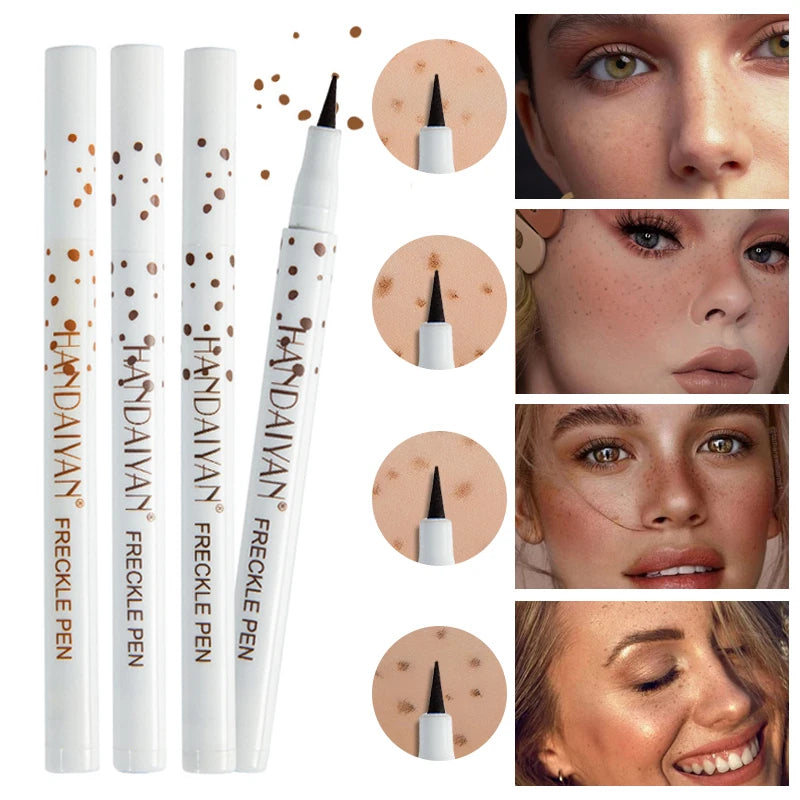 Freckle Pen Waterproof Natural Makeup Dot Spot Pen for Women - 4 Colors