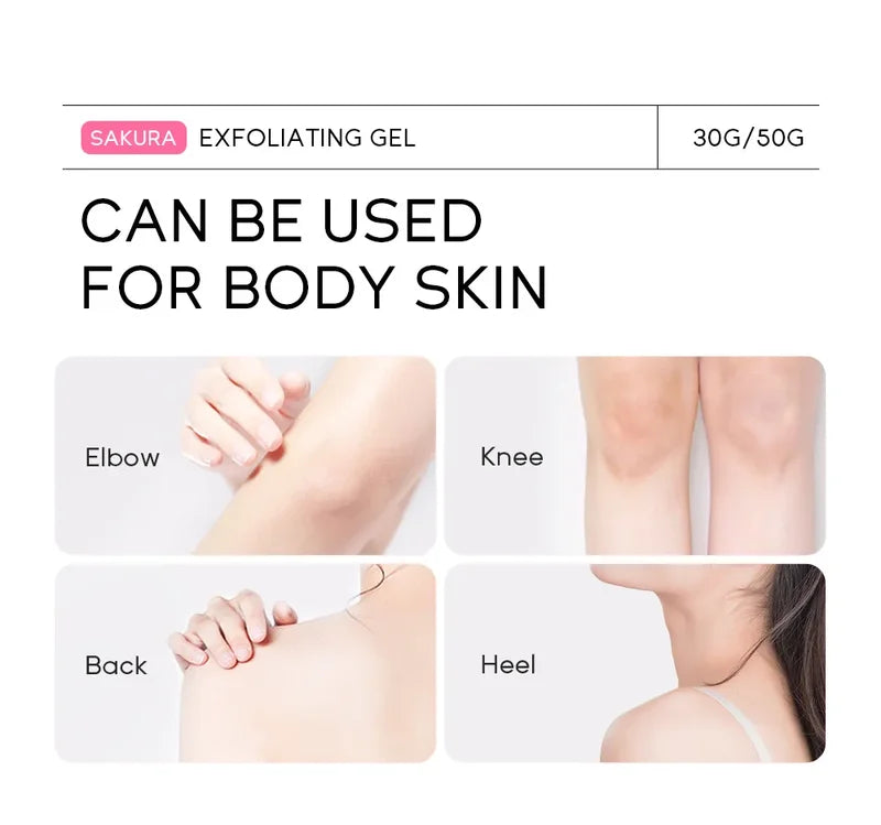 Gentle Exfoliating Facial Gel for Moisturizing & Skin Repair - 30g/50g