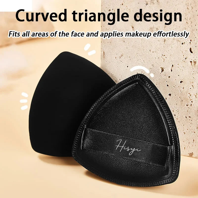 Triangular Makeup Sponge - Soft Velvet Cosmetic Blender for Face Foundation