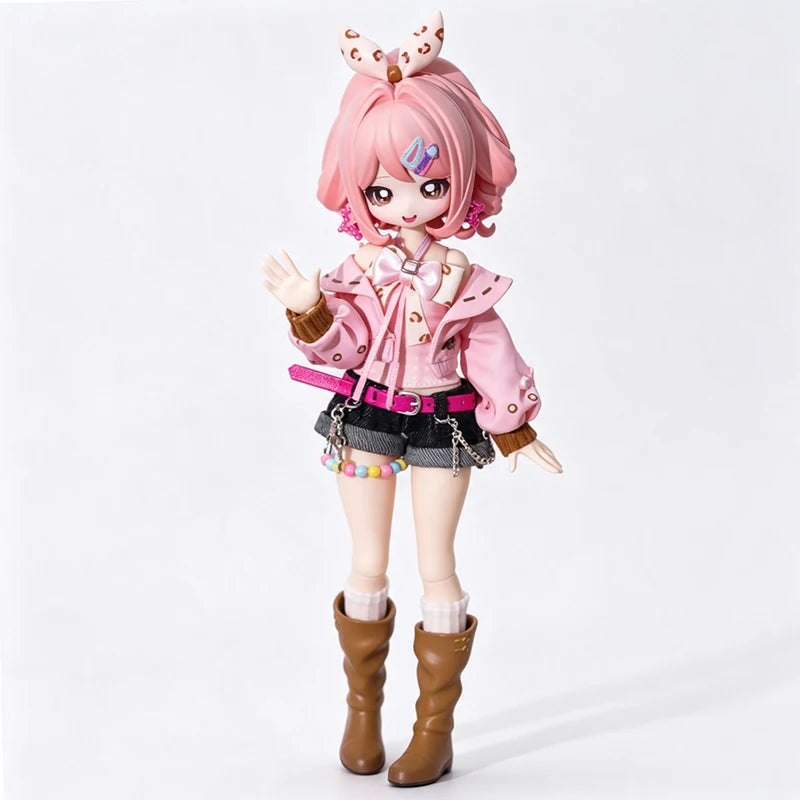Revolving Radio Waves Special Blind Box Doll Toy - Movable Joint Figurative Gift