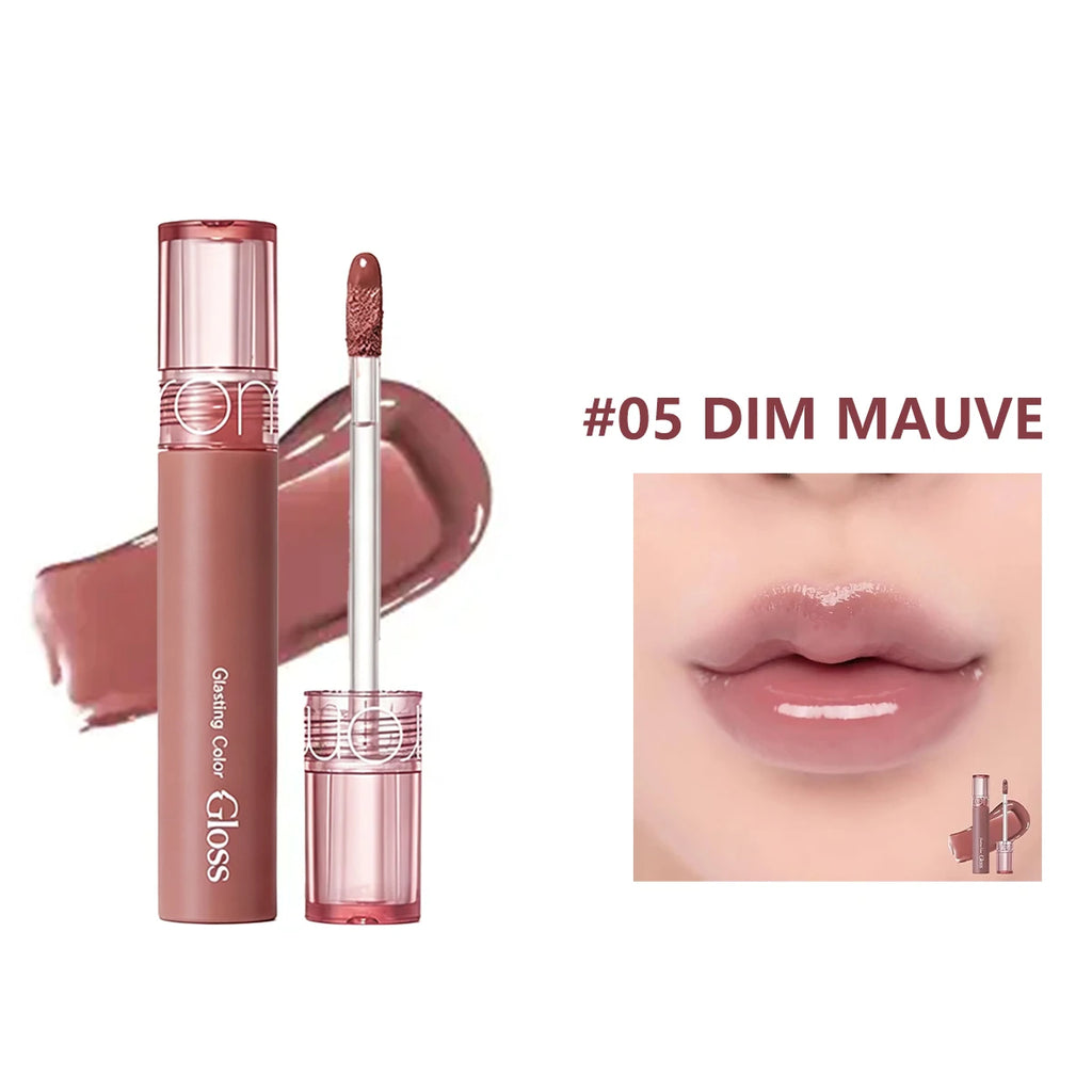 Long Lasting Gloss Lip Shine - Juicy Color Lip Gloss for Natural and Vibrant Looks