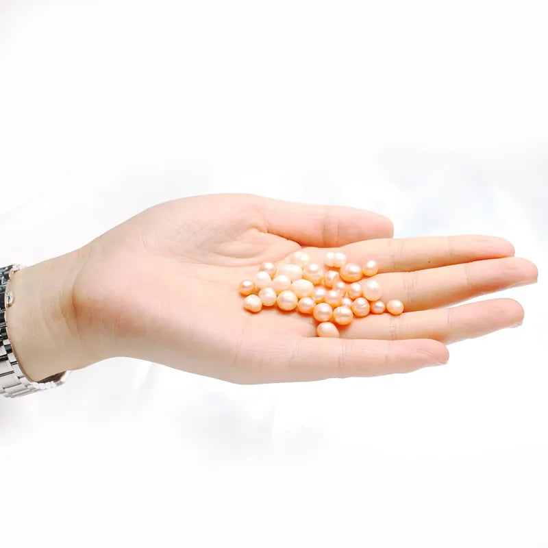 Freshwater Pearl Beads 6-7mm for Jewelry Making - 18pcs DIY Bracelet & Necklace Supplies