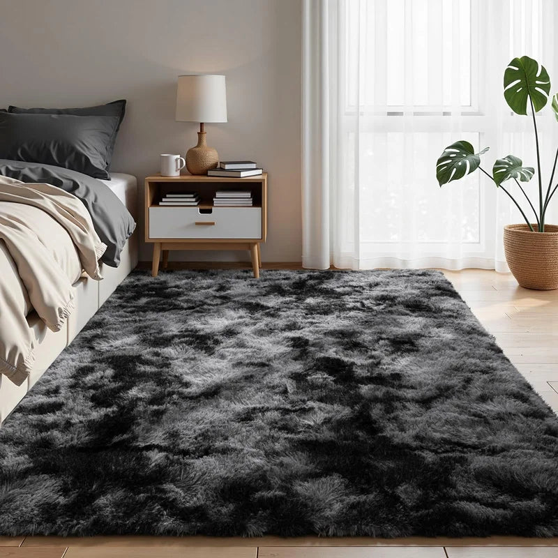 Minimalist Living Room Carpet Fluffy Non-Slip Rug for Home & Bathroom