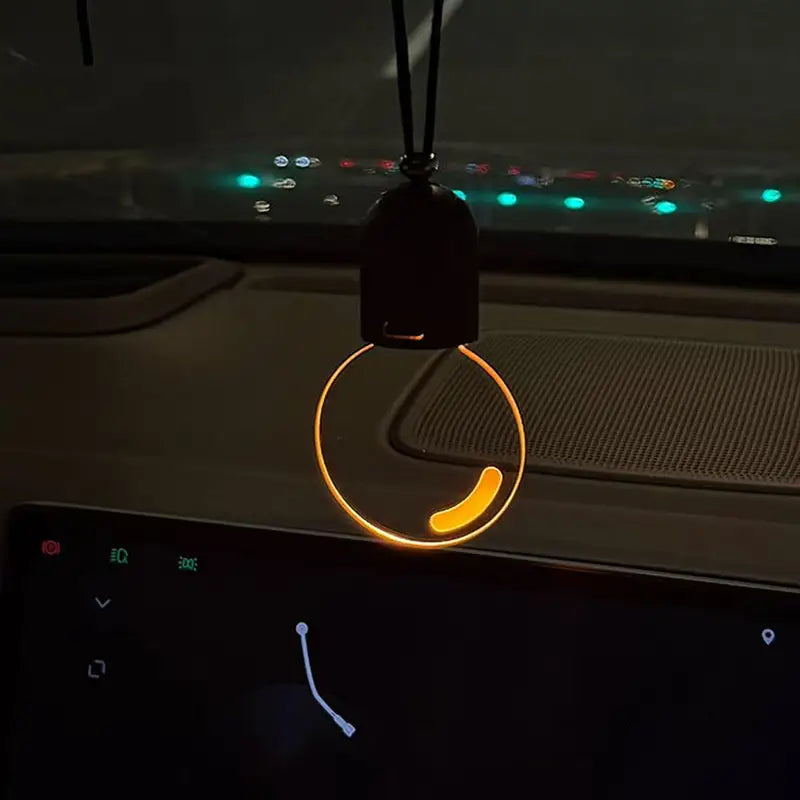 Car Ambient Light Bulb Decor - Retro Acrylic Interior Atmosphere Lamp