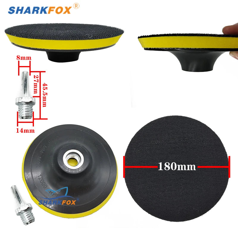 Car Polishing Sponge Pads Kit Foam Buffing Buffer Machine Wax Pads for Auto Motorcycle