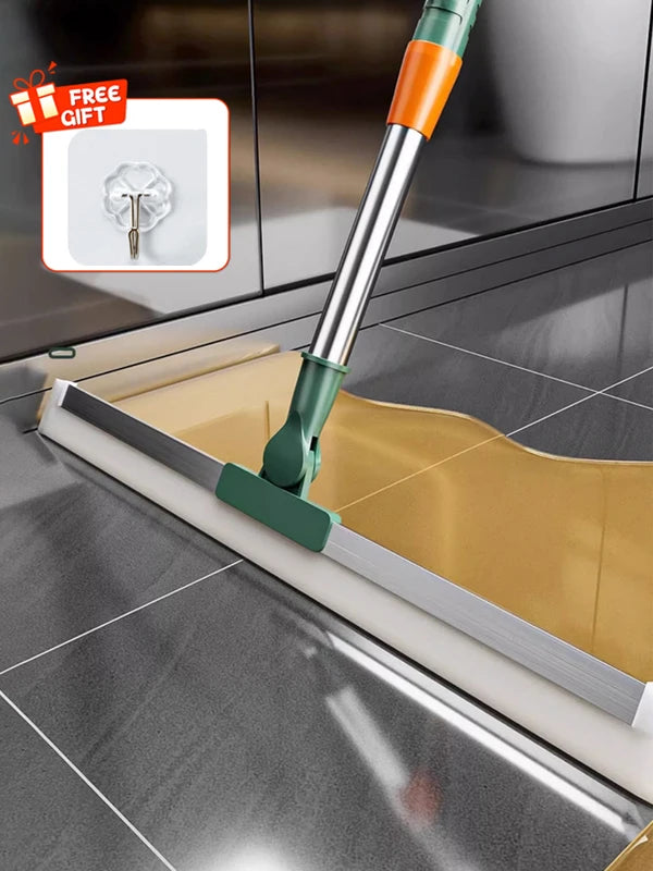 Silicone Floor and Bathroom Squeegee Scraper with Household Cleaning Tools