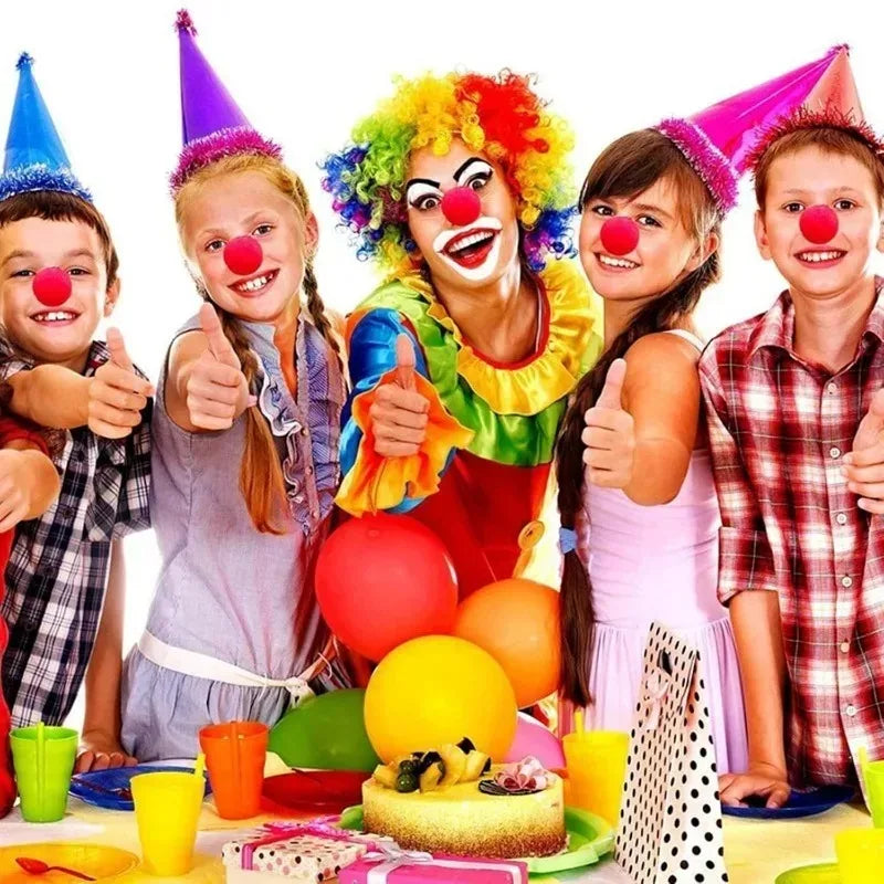 Foam Clown Noses for Parties Halloween Cosplay Circus Props 5-200pcs