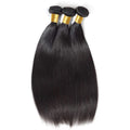 Natural Color Human Hair Extensions Bundles - Brazilian Remy Double Weft, 14-30 Inches