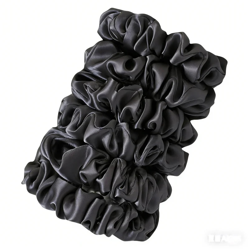 Multi-Color Fashion Hair Ties Set for Women - Small Intestine Scrunchies & Headwear Accessories