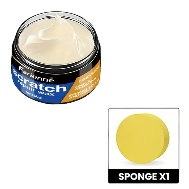 Fast Acting Car Scratch Repair Wax - Professional Paint Restorer for Minor Scratches