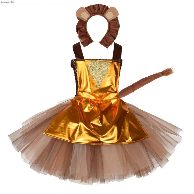 Halloween Wizard of Oz Costume Dress for Girls - Cosplay Party Dress Up Set