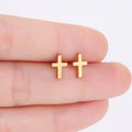 Fashion Stainless Steel Cross Earrings for Women Men - Small Gift Jewelry